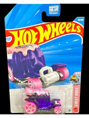 Hot Wheels 2026 Purple Pink Dessert Drifter Sweet Rides 55 Of 250 Series 2 Of 5